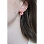 Reza earrings PINK - Stainless steel