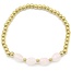 'Indi' Bracelet PINK - Stainless steel