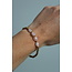 'Indi' Armband ROSA - Edelstahl