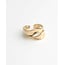 'Sya' ring GOLD - Stainless steel (adjustable)