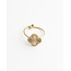 "Rosie" ANILLO ORO - Acero inoxidable (Ajustable)