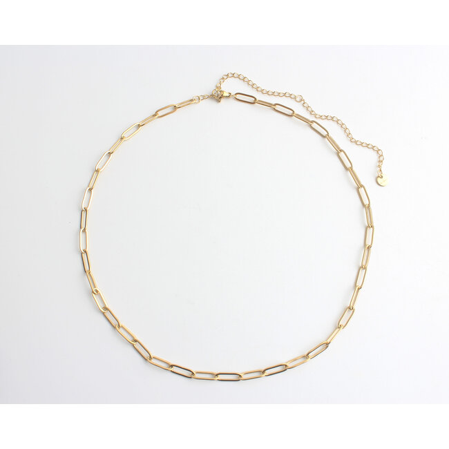 Design your own collection - Notbranded klobig Kette GOLD - Edelstahl