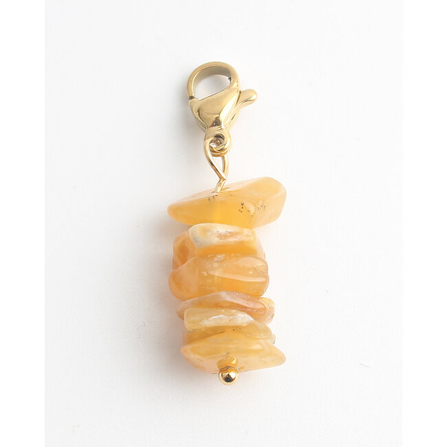 Design your own collectie  - Notbranded Charm - Yellow stones