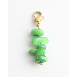 Design your own collection – Notbranded Charm - Green stones