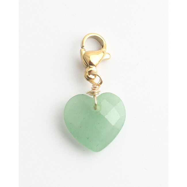 Design your own collectie  - Notbranded Charm - Green Heart