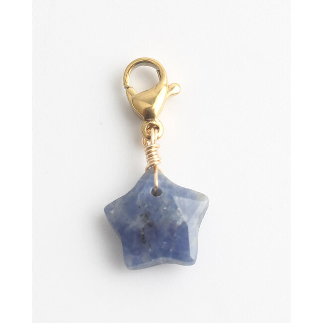 Design your own collectie  - Notbranded Charm - Sodalite Star