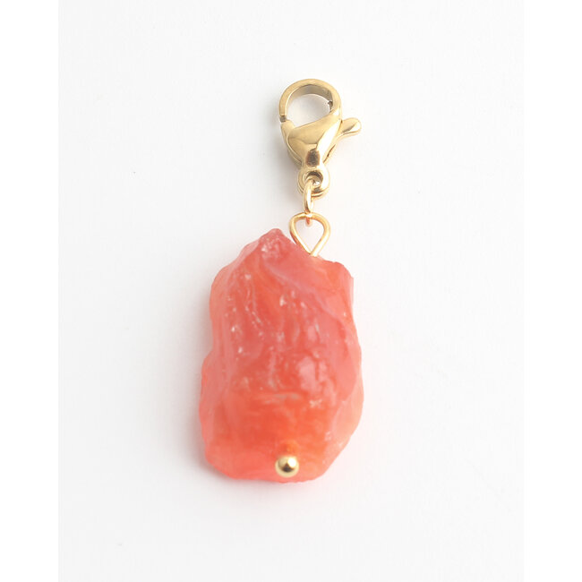 Design your own collectie  - Notbranded Charm - Orange Rock