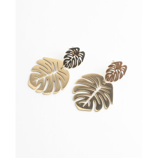 'Laralee' Earrings GOLD - Stainless steel