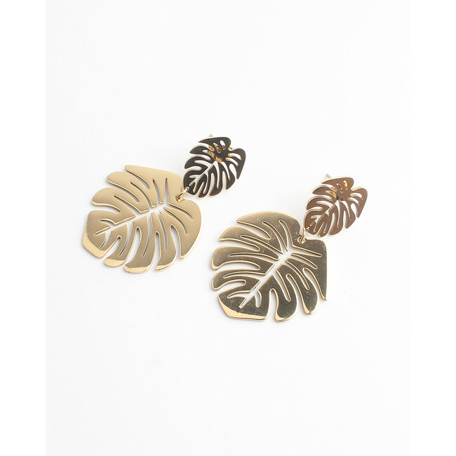 'Laralee' Earrings GOLD - Stainless steel