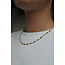 'Pearl party' ketting - Stainless steel