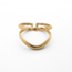 'SASCHA' RING GOLD - STAINLESS STEEL (ADJUSTABLE)