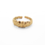 Anillo 'Dorine' oro - acero inoxidable (ajustable)