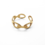 Semmi 'anillo de oro - acero inoxidable (ajustable)