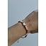 Bracelet 'Katara' ORANGE - Acier inoxydable