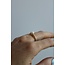 'Chantra' ring GOUD - Stainless steel