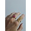 'Chici' Anillo - Acero inoxidable (Ajustable)