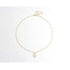 'Evelyn' Collar Blanco - Acero inoxidable