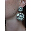 'Eden' Boucles d'oreilles ARGENT - Acier inoxydable