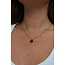 Sodalite Collar Piedra natural - acero inoxidable