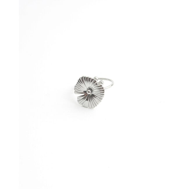 'Lenka' Ring Zilver - Stainless steel