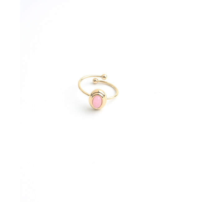 'Ema' Ring Gold - Stainless steel