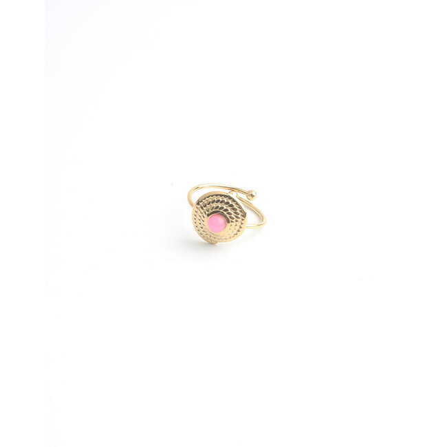 'Ivana' Ring Goud - Stainless steel