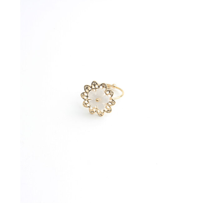 'Liliana' Ring Gold – Edelstahl