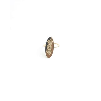 'Aneta' Ring Goud - Stainless steel