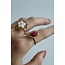 'Zita' Ring Gold - Stainless steel