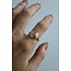 'Ivana' Ring Goud - Stainless steel