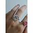 'Lenka' Ring Silver - Stainless steel