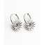 'Petite Puck' Boucles d'oreilles Argent - Acier inoxydable