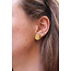 'Dolly' Pendientes Oro - acero inoxidable