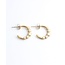 'Starry night' Earrings Gold - Stainless steel