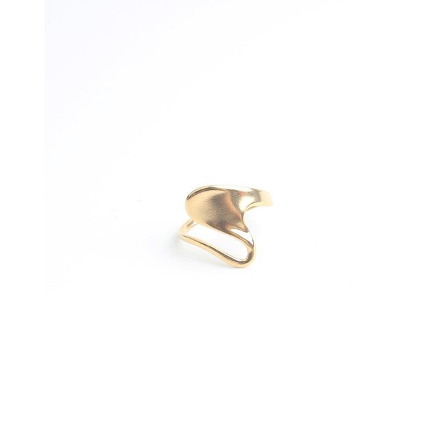 'Suze' Anillo Oro - Acero inoxidable