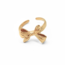 'Bow tie' Ring – Edelstahl