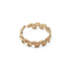 'Novia' RING GOLD - Edelstahl (verstellbar)