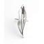 'Ulla' Ring Silver - Stainless steel