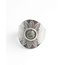 'Nanne' Ring Zilver Groen - Stainless steel