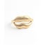 'Kiss' Ring Goud - Stainless steel