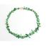 'Pretty shell' Collier Vert - Acier inoxydable