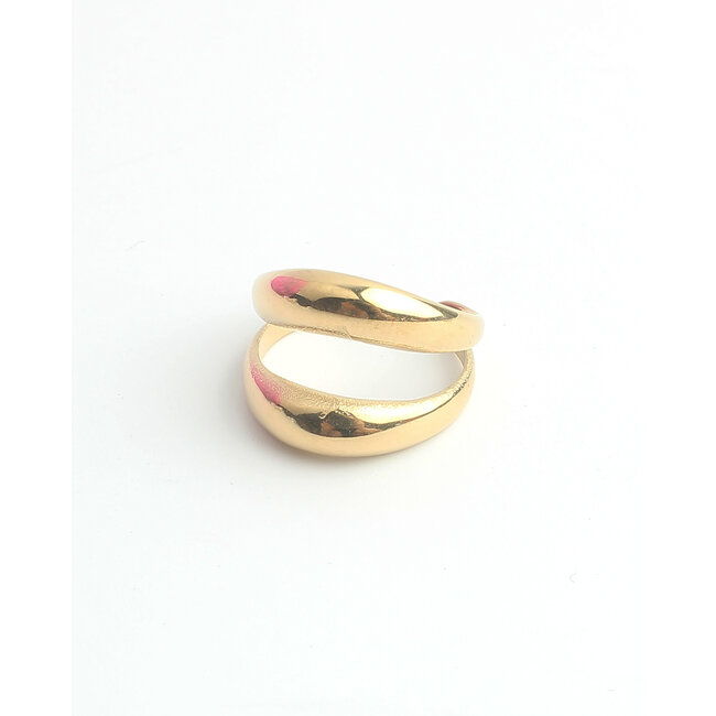 'Stiene' Ring Gold – Edelstahl