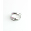 'Stiene' Ring Zilver - stainless steel