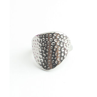 'Mynte' Ring Silver - Stainless steel