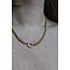 'Sanna' Ketting Goud - Stainless steel