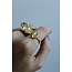 'Solvi' Ring Gold - Stainless steel