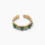 Anillo 'Tiana' ORO VERDE - acero inoxidable (ajustable)