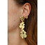 'Flowers, flowers, flowers' Pendientes - Acero inoxidable