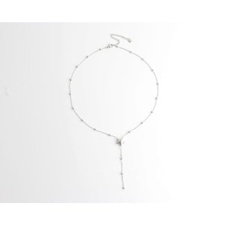 'Stars' Ketting Zilver - Stainless steel