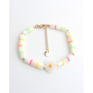 'Benthe' Pulsera - acero inoxidable